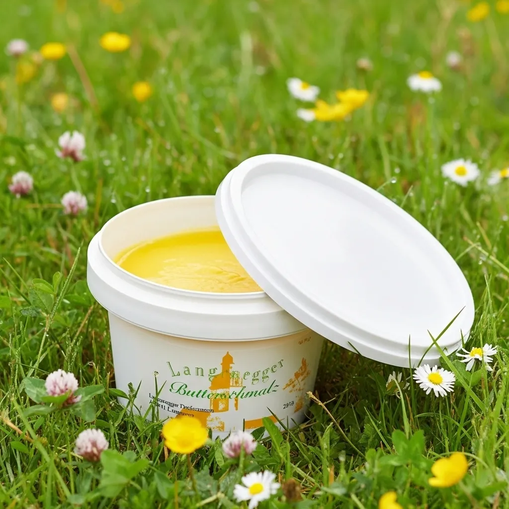 Bregenzerwälder Butterschmalz (Ghee) – Ayurvedisch geklärt aus 5-fach Gold-prämierter Sennereibutter